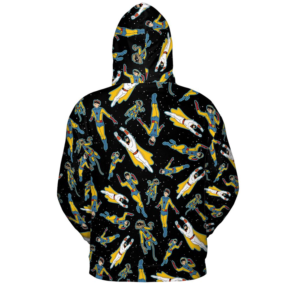 All-over Print Hoodie - S9QM3YAZ -  - 4