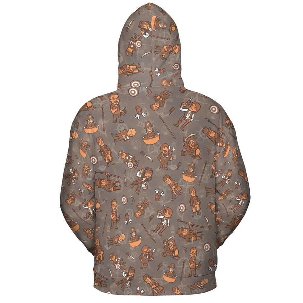All-over Print Hoodie - BYZ4597E -  - 4