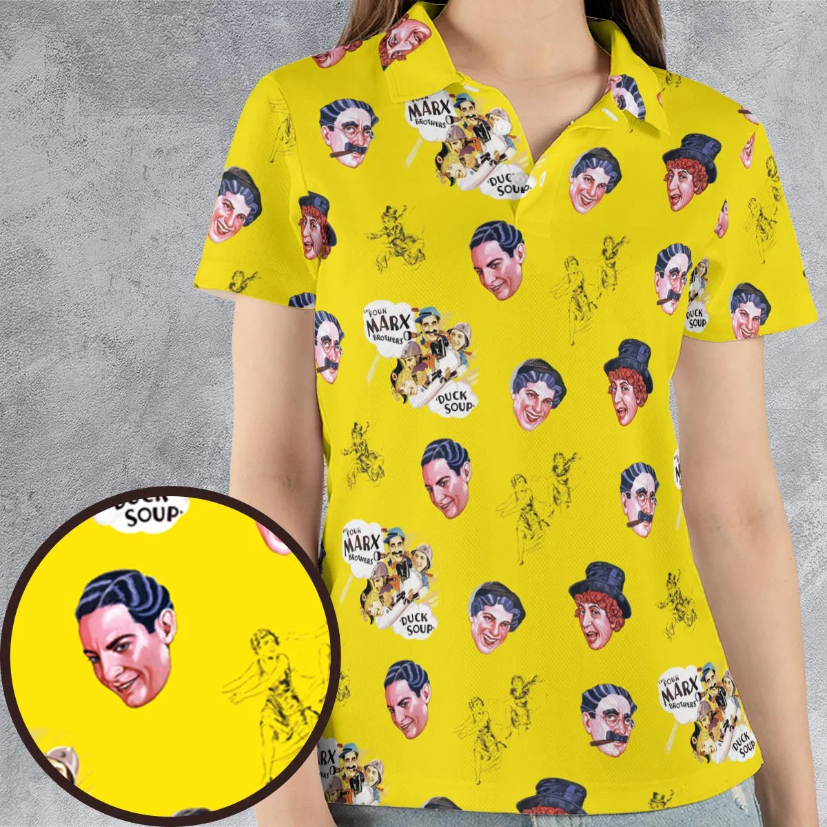 AOP Men/Women Polo Shirt - V12B7SRL