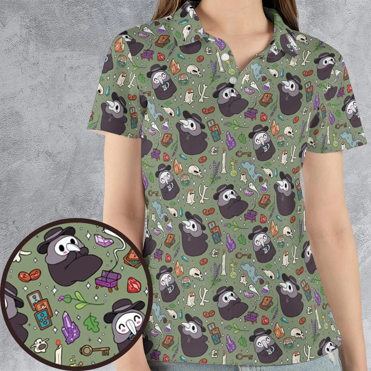 AOP Men/Women Polo Shirt - CUCAZNMA