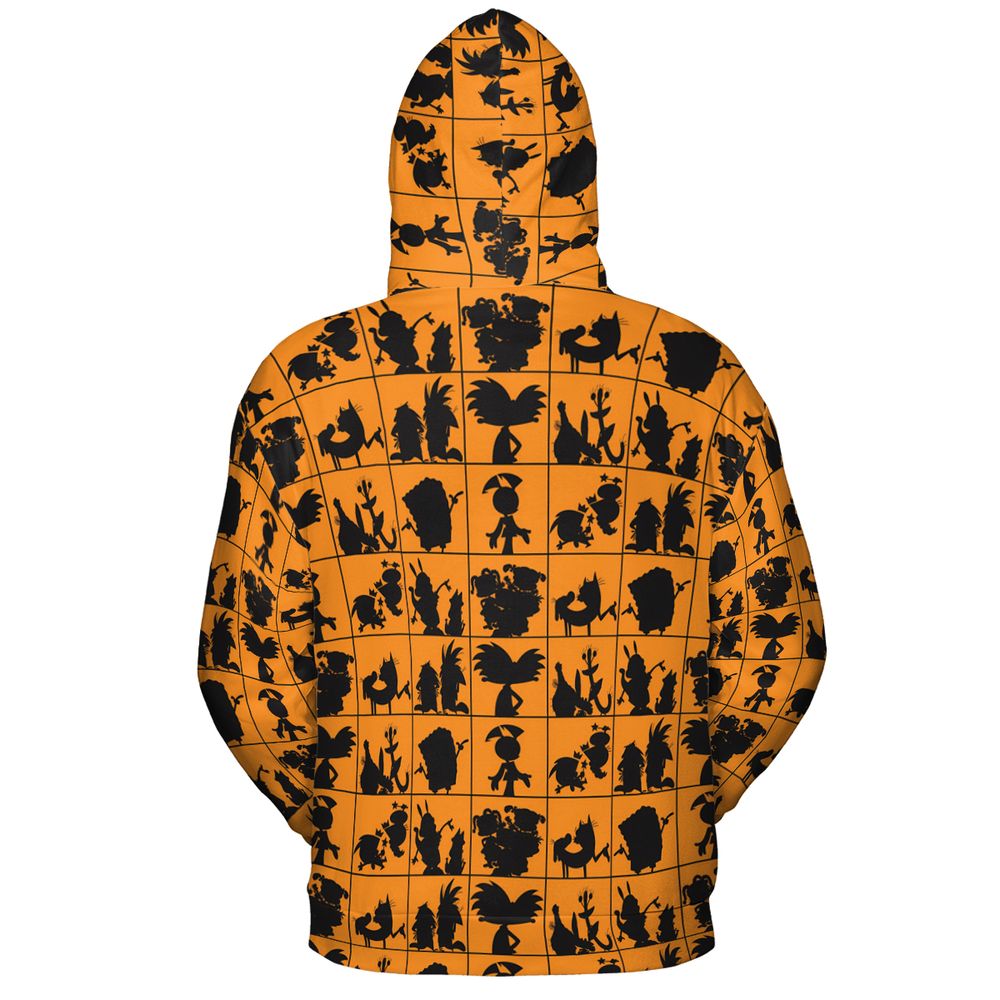 All-over Print Hoodie - QCCV8M2J -  - 4