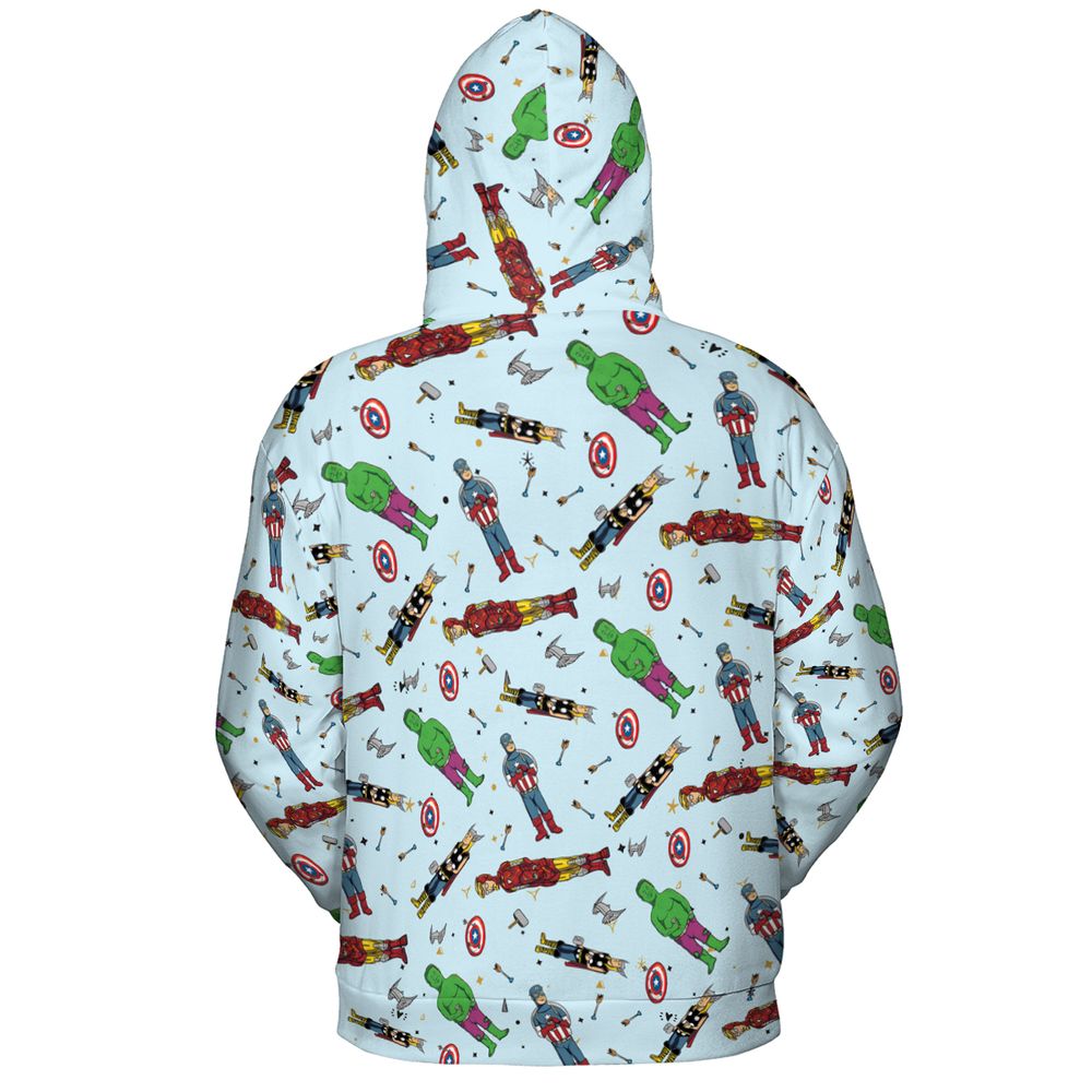All-over Print Hoodie - CQEU14H8 -  - 4