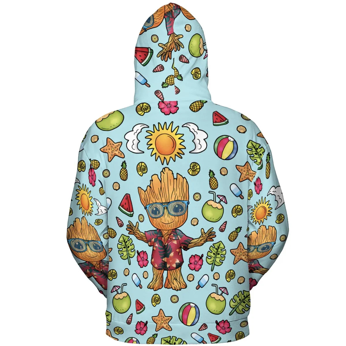All-over Print Hoodie - AU1JEMD4