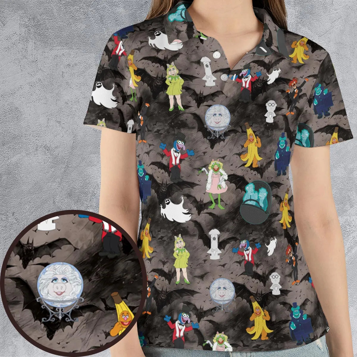 AOP Men/Women Polo Shirt - CS5TYGKN