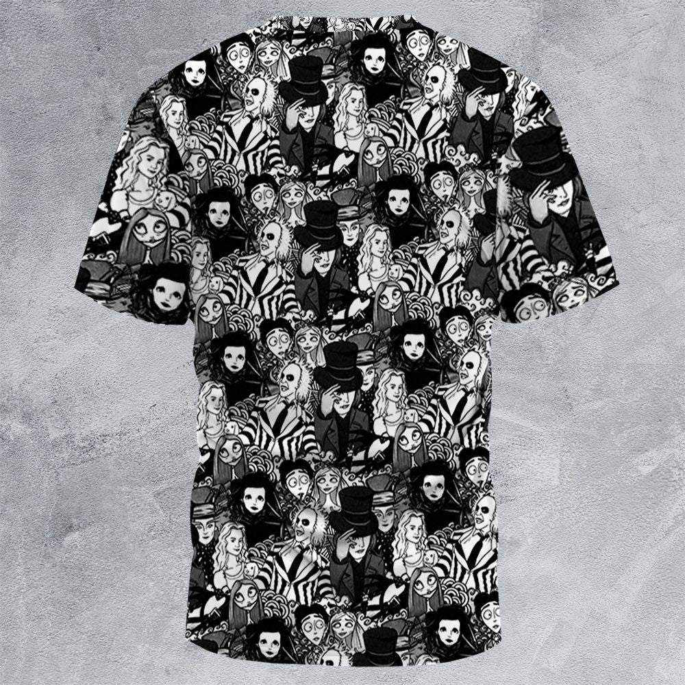 All-Over Print Unisex T-Shirt - JUF3V5BG -  - 4