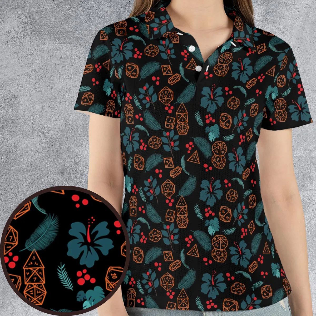 AOP Men/Women Polo Shirt - SRF229NJ