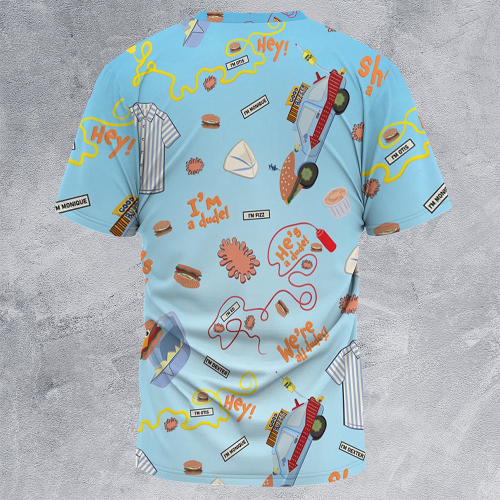 All-Over Print Unisex T-Shirt - KNJNK7DT -  - 4
