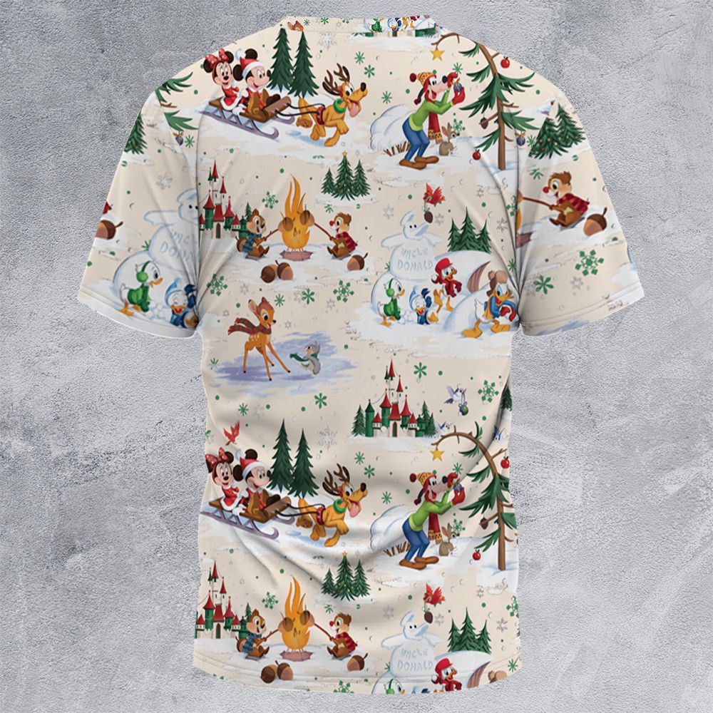 All-Over Print Unisex T-Shirt - Z2Y84PG1 -  - 4