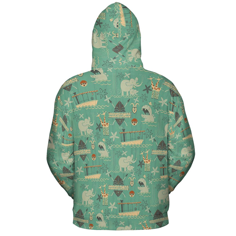 All-over Print Hoodie - D4P7US1R -  - 4