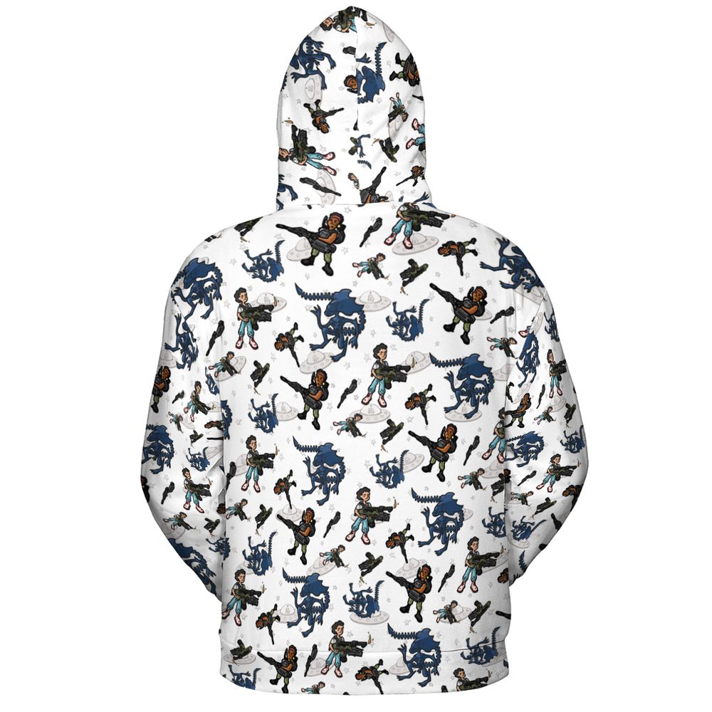 All-over Print Hoodie - P9Q5QFZM -  - 4