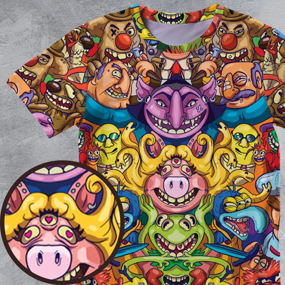 All-Over Print Unisex T-Shirt - 7PG14ZTL