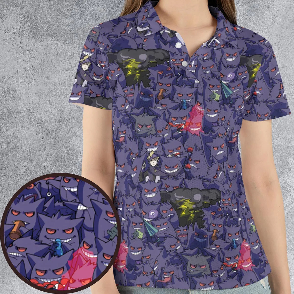 AOP Men/Women Polo Shirt - 2KUZQ2CL