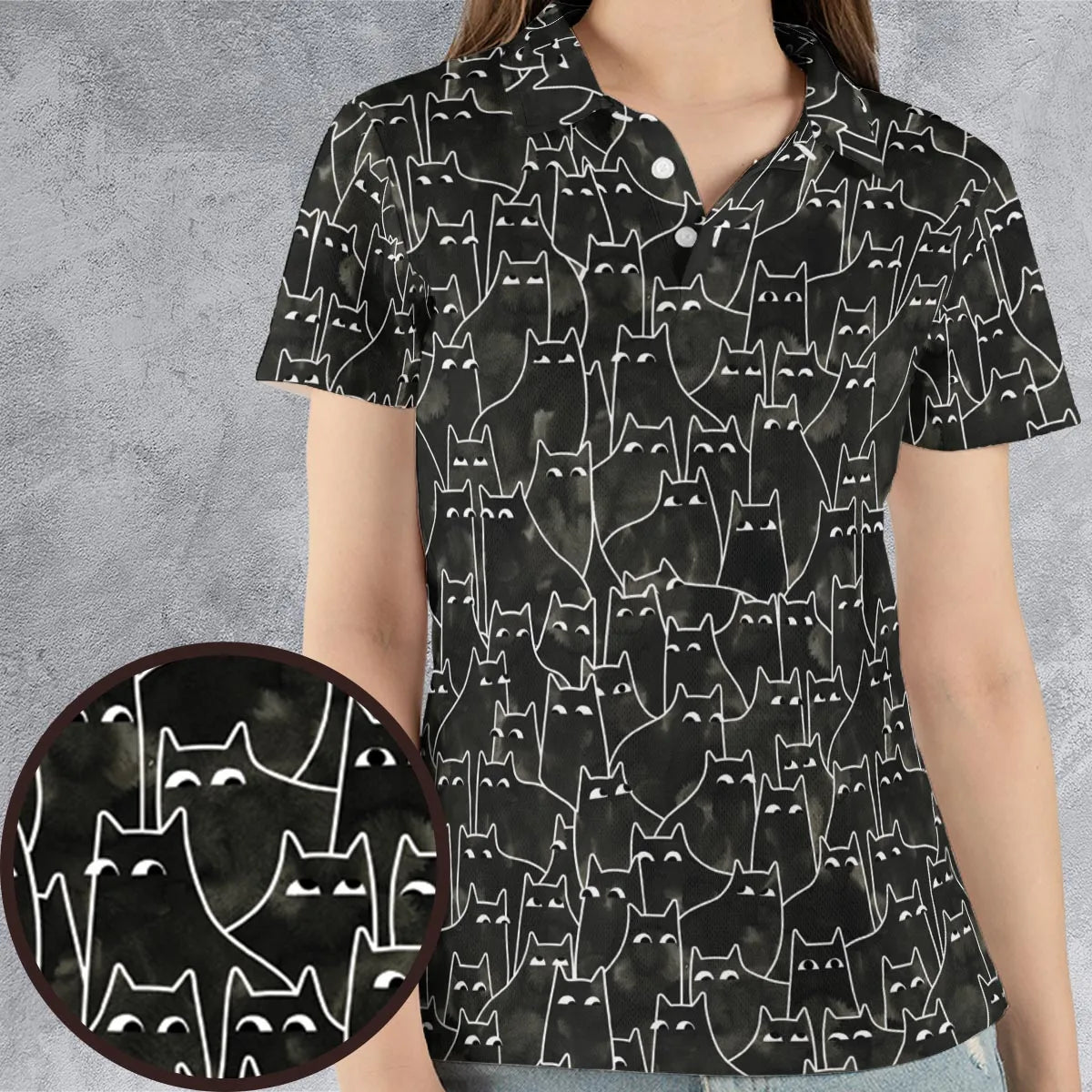 AOP Men/Women Polo Shirt - 79C96MF9