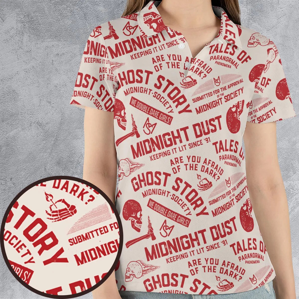 AOP Men/Women Polo Shirt - P3HARW3P