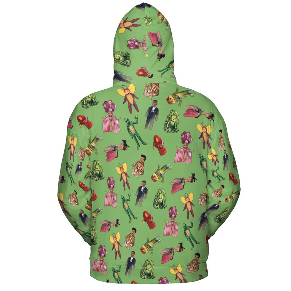 All-over Print Hoodie - WHGFJBJD -  - 4