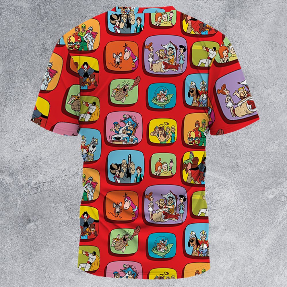 All-Over Print Unisex T-Shirt - SQDFVJY2 -  - 4