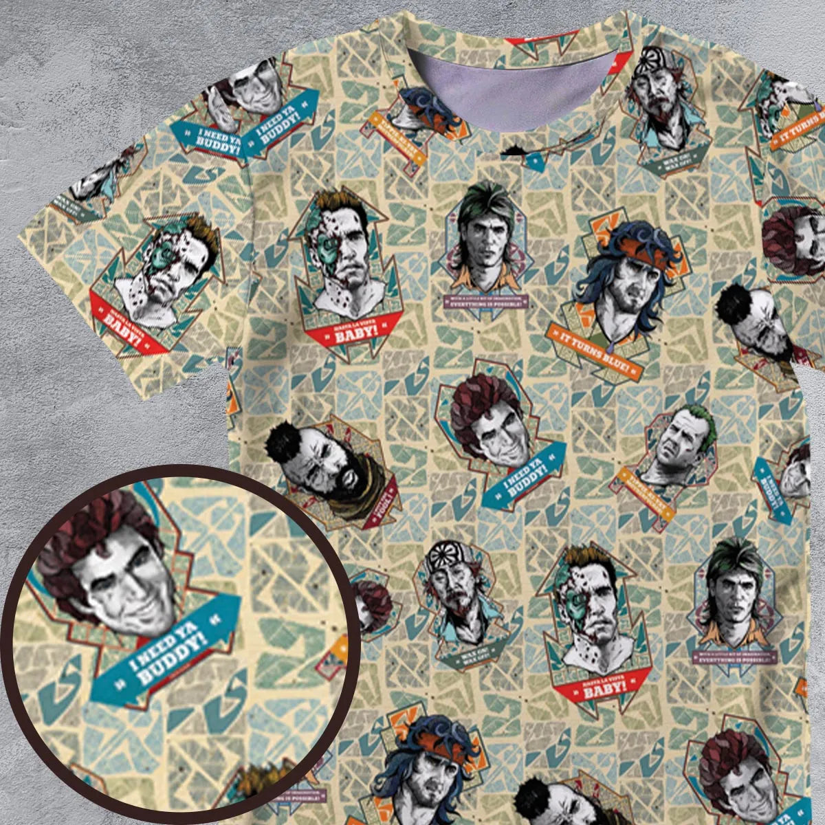 All-Over Print Unisex T-Shirt - 7HJSSAPW