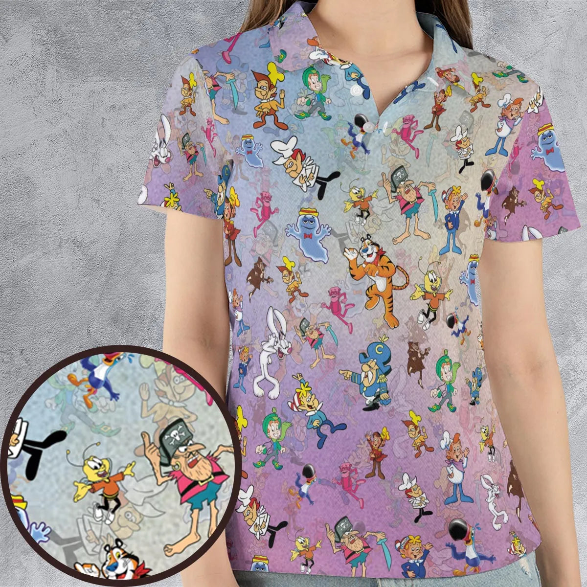 AOP Men/Women Polo Shirt - 3BTBTZ3M