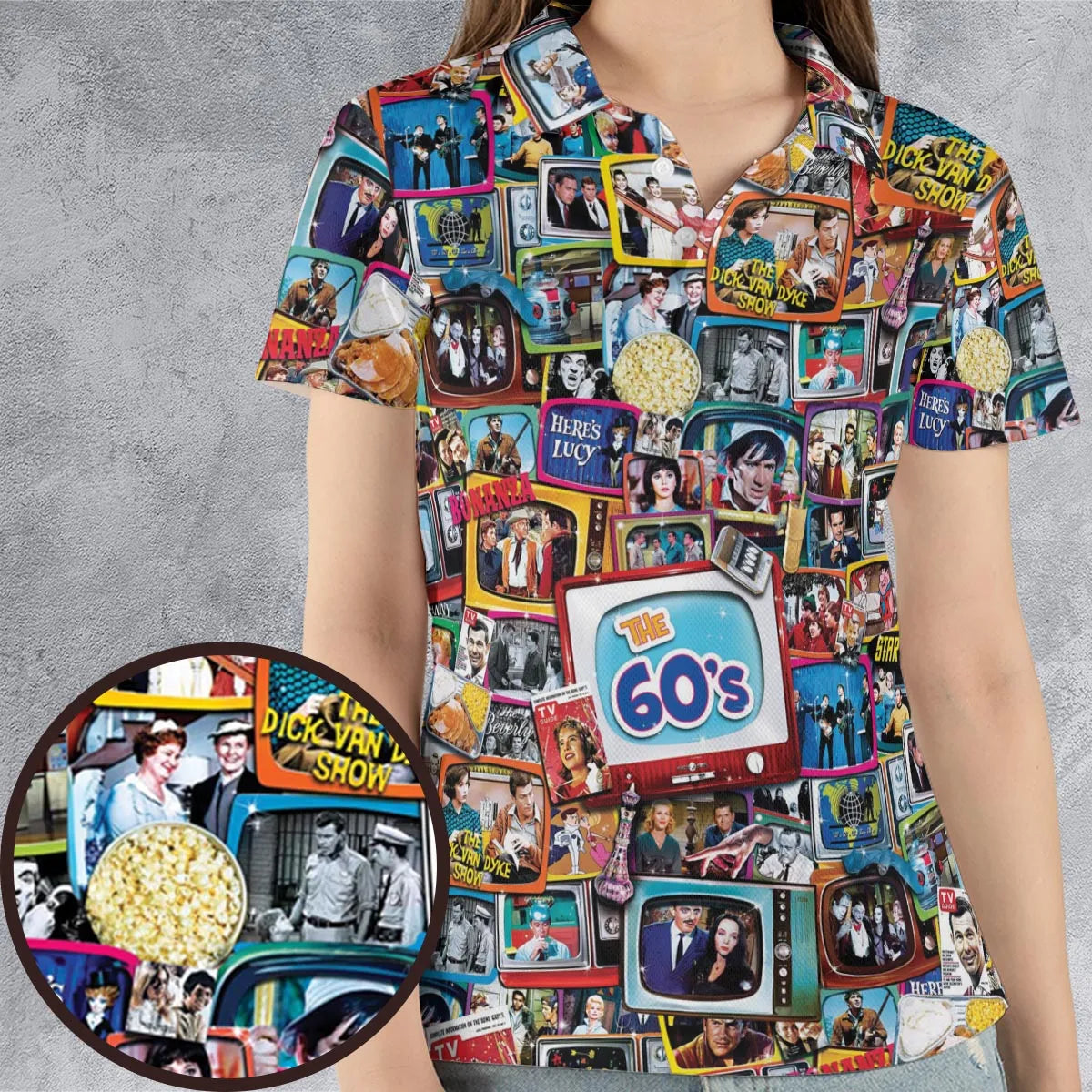 AOP Men/Women Polo Shirt - RRSETFUY