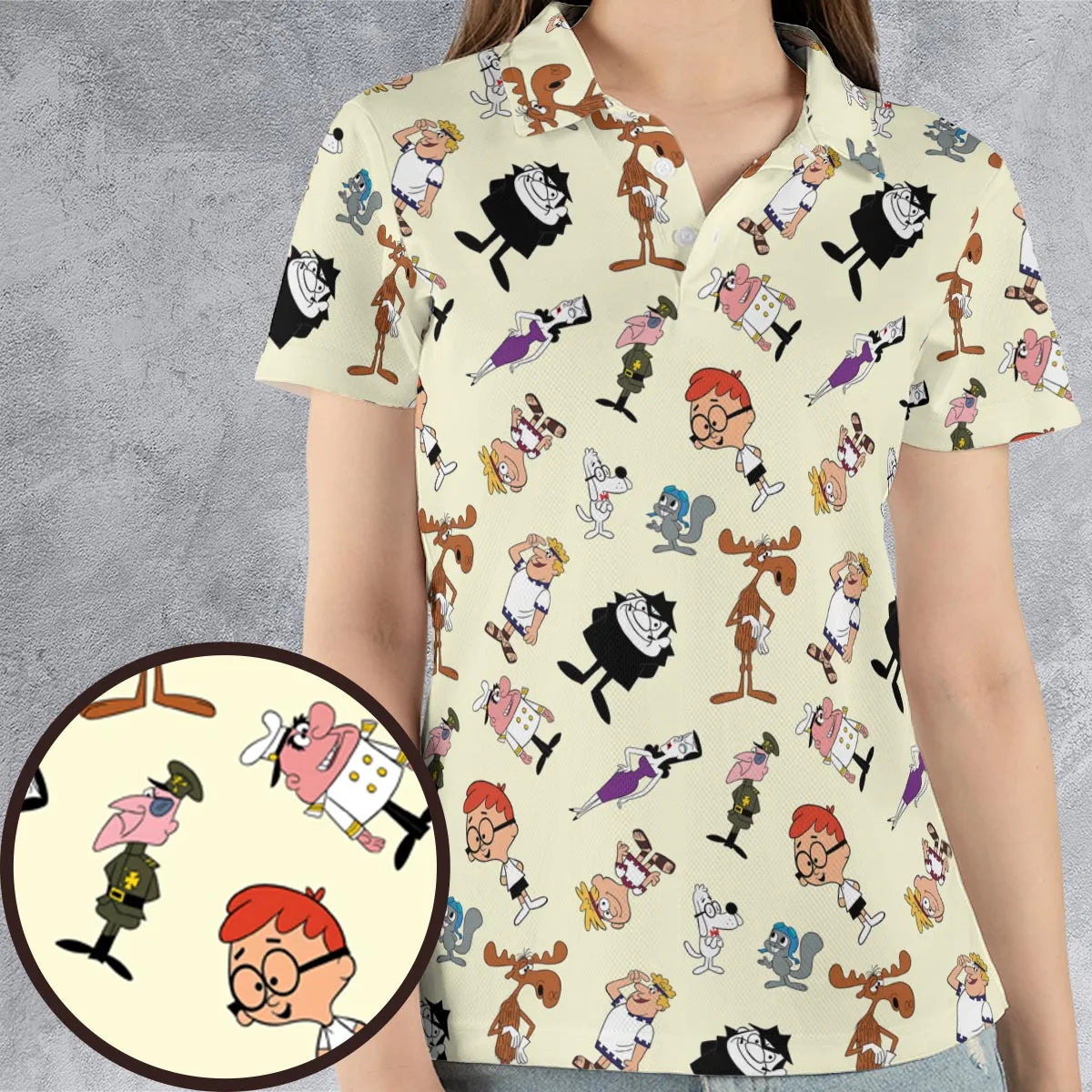 AOP Men/Women Polo Shirt - DF9RVJBG