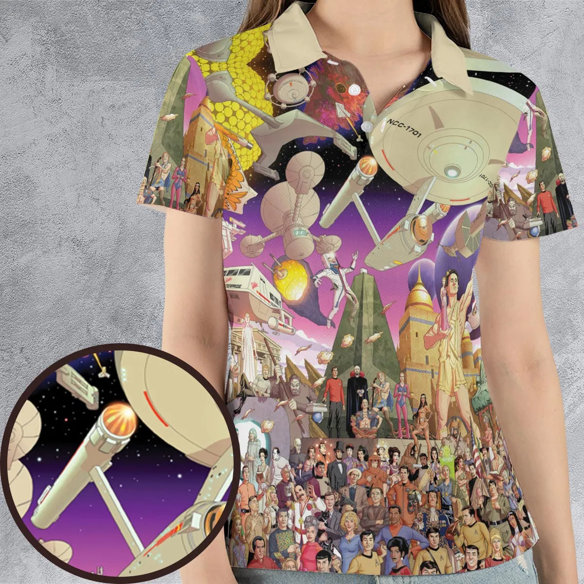 AOP Men/Women Polo Shirt - SGYVKDYM