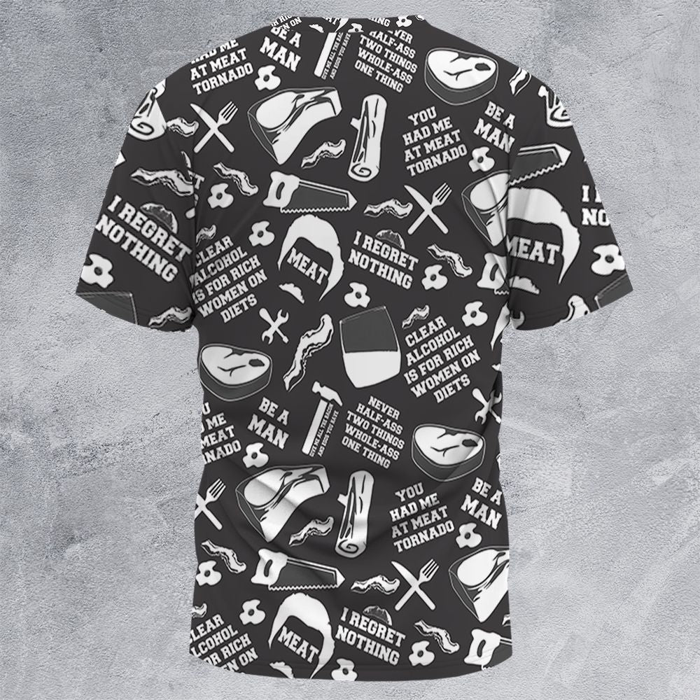 All-Over Print Unisex T-Shirt - 6WK7Z7KT -  - 4