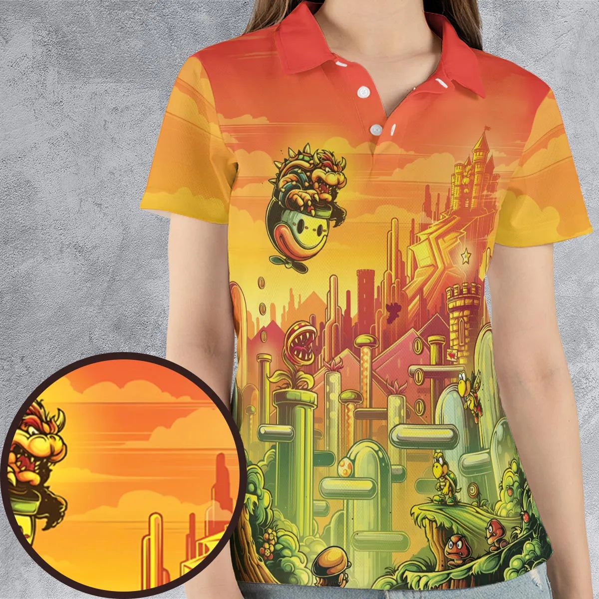 AOP Men/Women Polo Shirt - NM112LQG