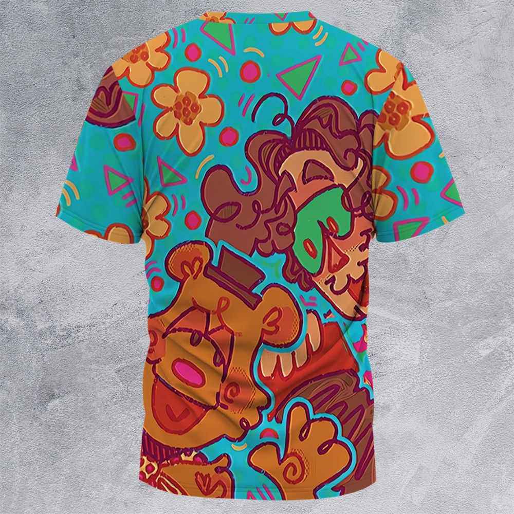 All-Over Print Unisex T-Shirt - 2NU6DJ97 -  - 4