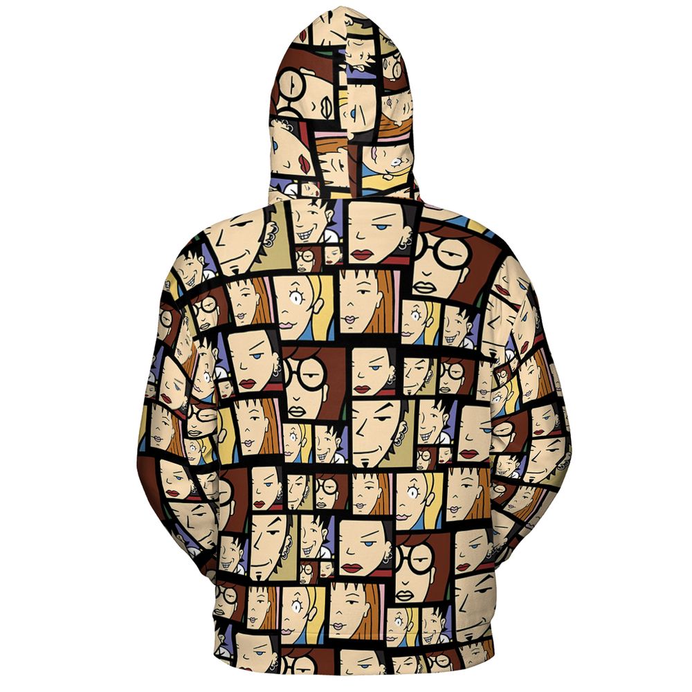 All-over Print Hoodie - SRDPFBAC -  - 4