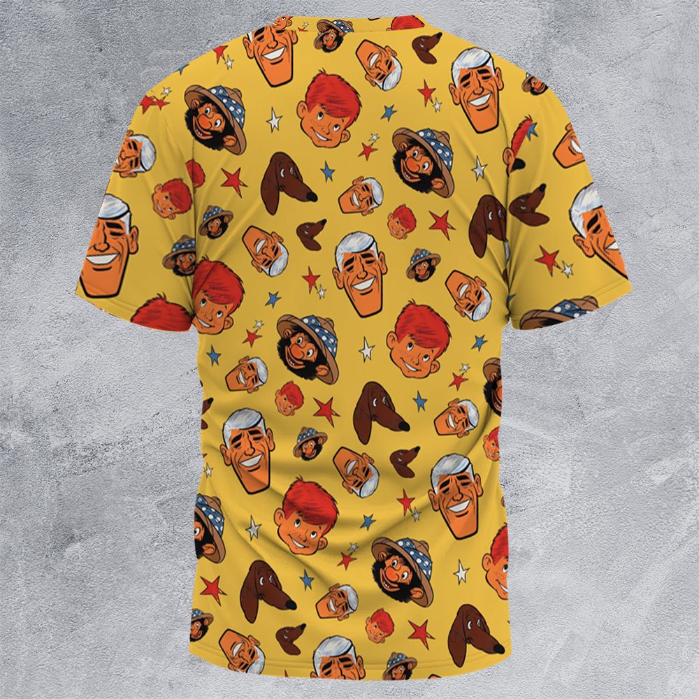 All-Over Print Unisex T-Shirt - UAX95ST3 -  - 4
