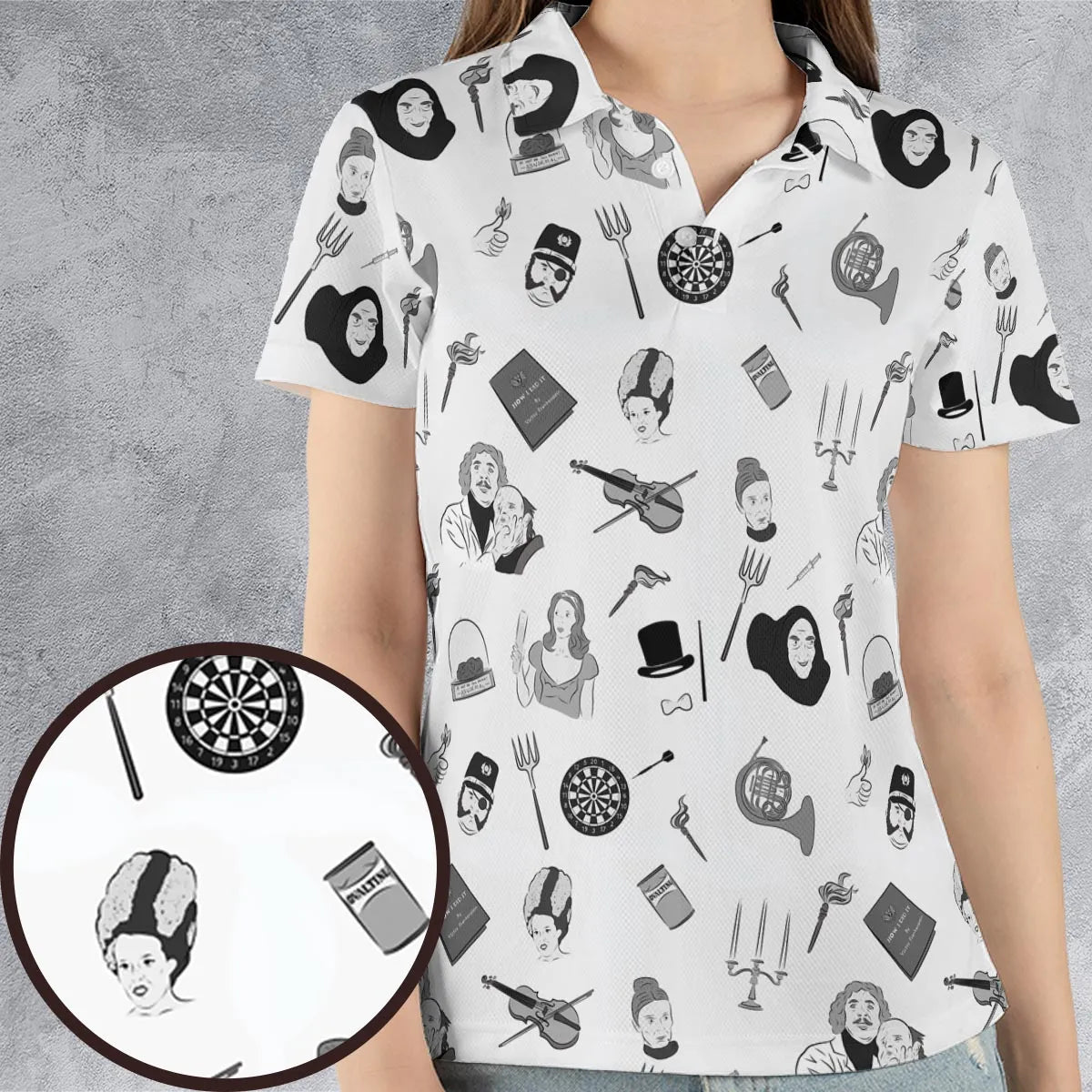 AOP Men/Women Polo Shirt - FZBYMAZG