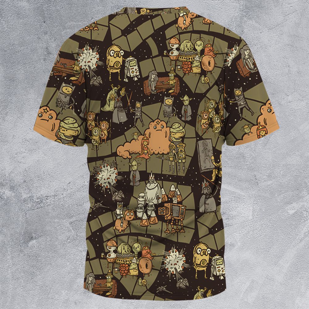 All-Over Print Unisex T-Shirt - 2C7XQVT5 -  - 4