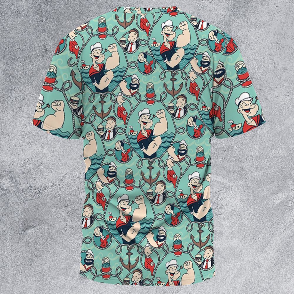 All-Over Print Unisex T-Shirt - SP87ALUM -  - 4