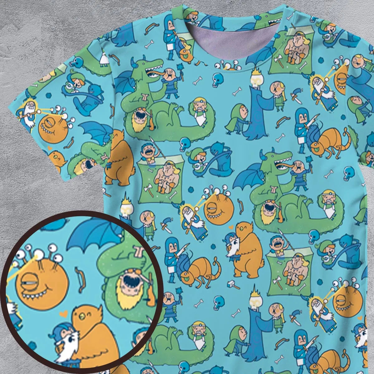 All-Over Print Unisex T-Shirt - VB8H425Y