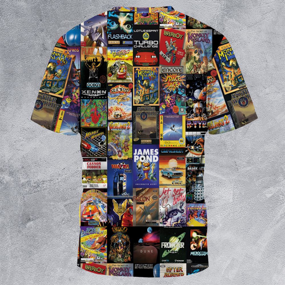 All-Over Print Unisex T-Shirt - TX86E6U9 -  - 4