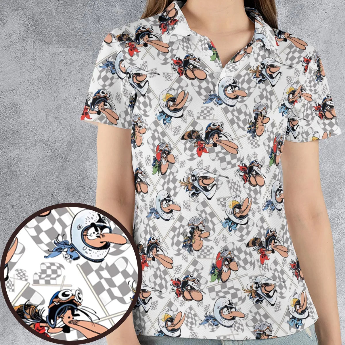 AOP Men/Women Polo Shirt - S8ZUB5W3