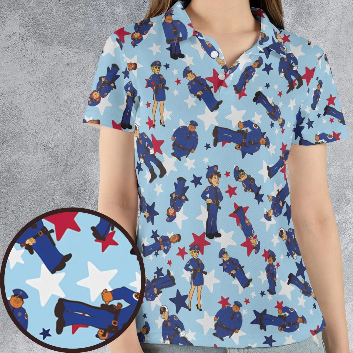 AOP Men/Women Polo Shirt - XAJEYAMZ