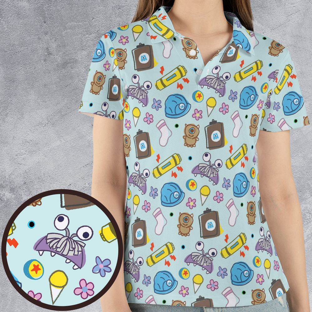 AOP Men/Women Polo Shirt - 87Z99MZW -  - 4