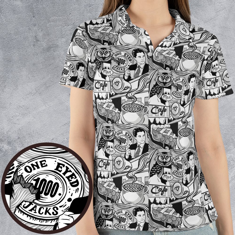 AOP Men/Women Polo Shirt - 1NF5WDPH -  - 4