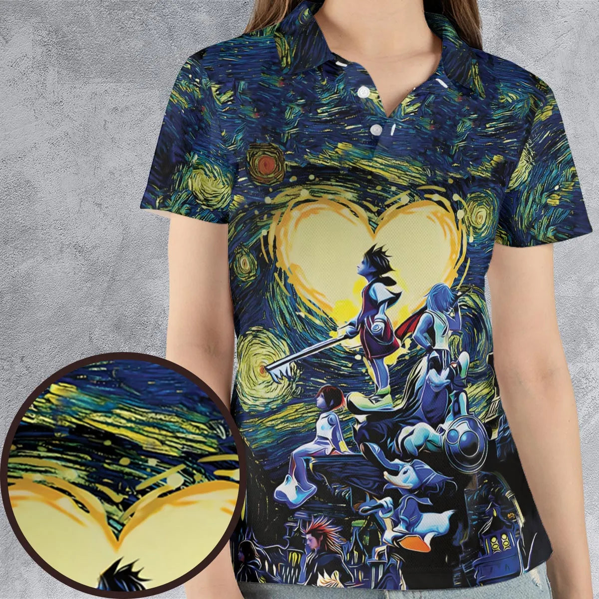 AOP Men/Women Polo Shirt - 5E65G357