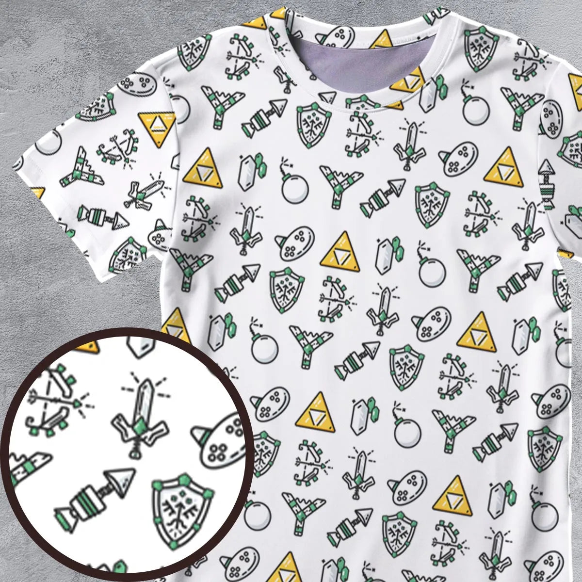All-Over Print Unisex T-Shirt - KPJPQSZW