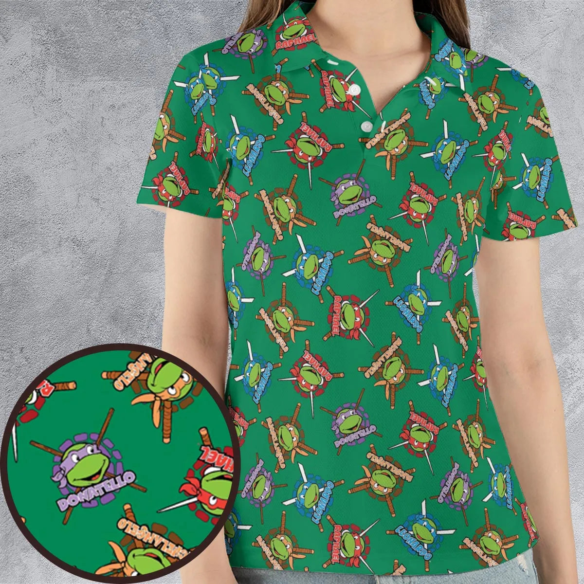 AOP Men/Women Polo Shirt - JAPNDJKV