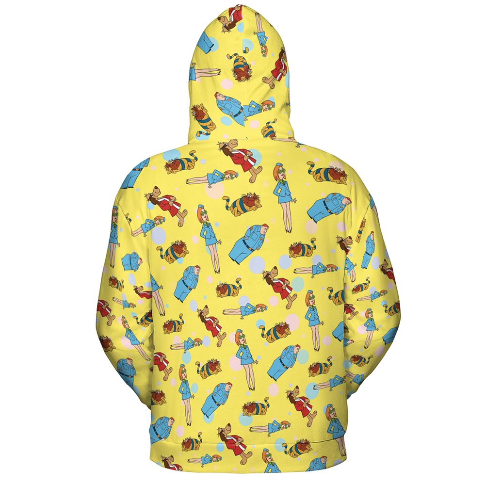 All-over Print Hoodie - DERL2Z39 -  - 4