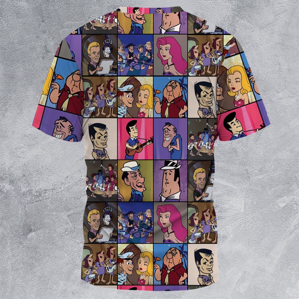 All-Over Print Unisex T-Shirt - AB25DN2V -  - 4