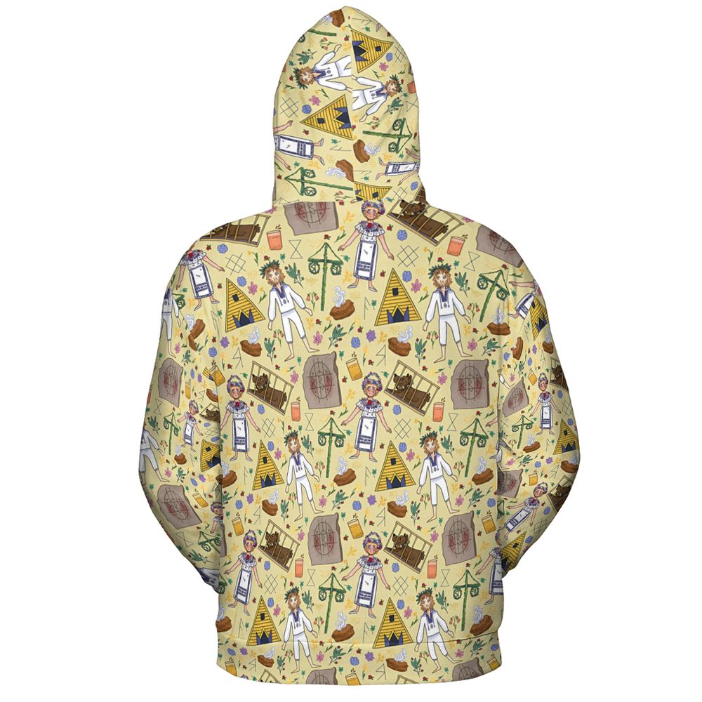 All-over Print Hoodie - 57D33ZKS -  - 4