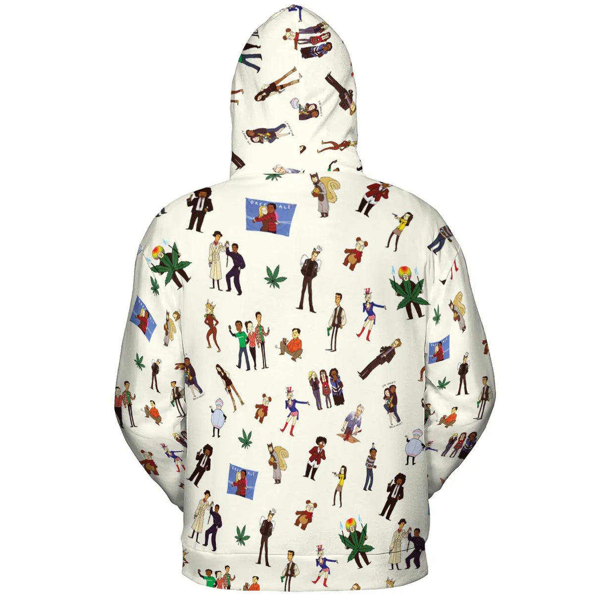 All-over Print Hoodie - 7TQ9XFTK