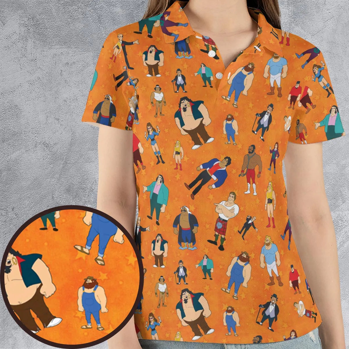 AOP Men/Women Polo Shirt - 3UUFPDT6