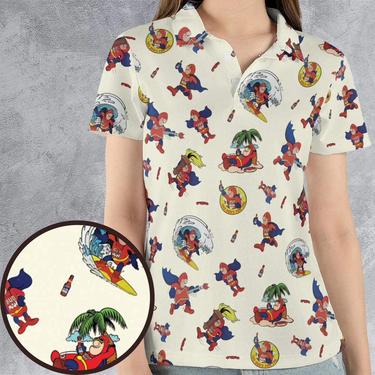 AOP Men/Women Polo Shirt - EYTN3G9U