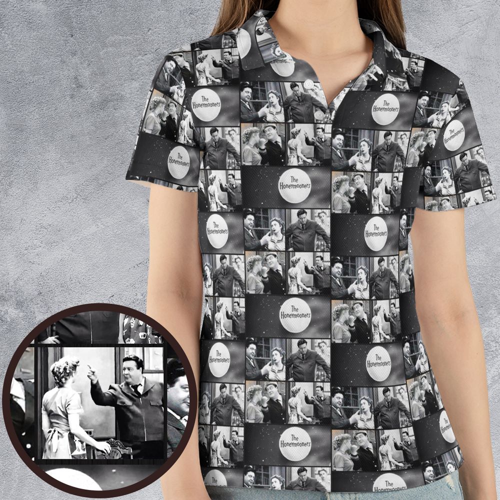 AOP Men/Women Polo Shirt - W2Q3HM8Q -  - 4