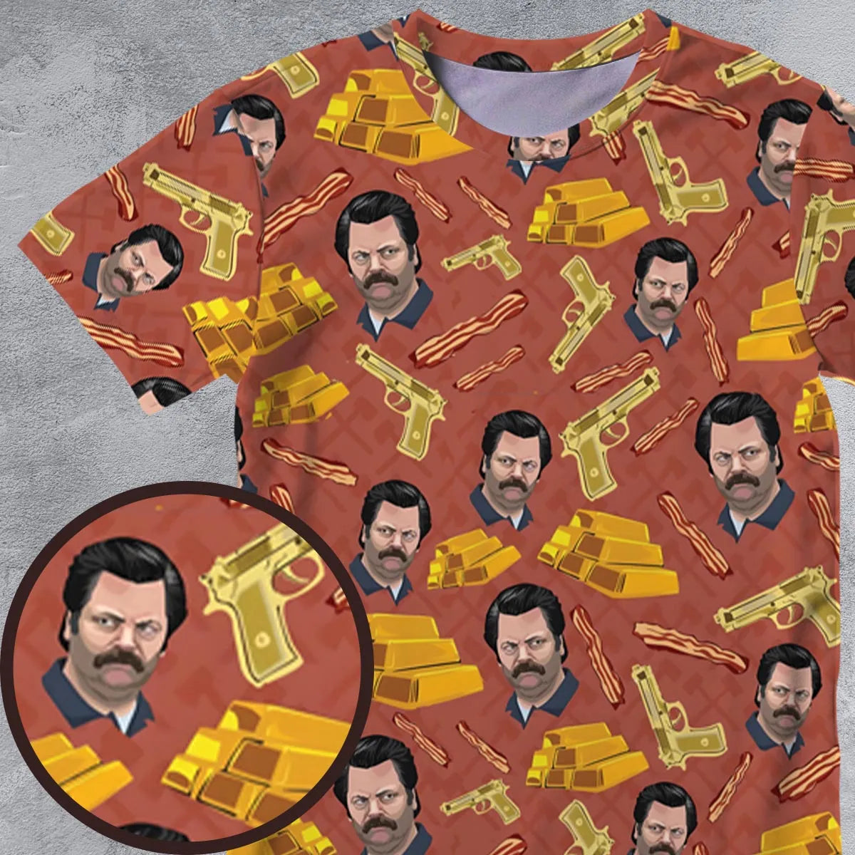 All-Over Print Unisex T-Shirt - DYEZLB76